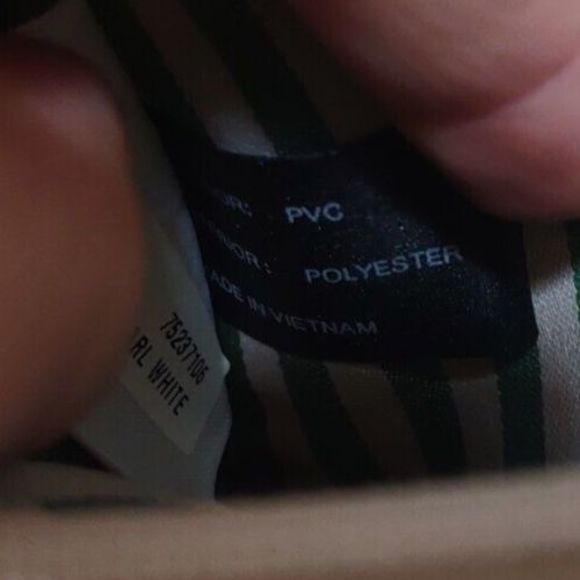 Lacoste Crossbody White Bag Vintage Alligator Designer Zip Sporty - Picture 13 of 13